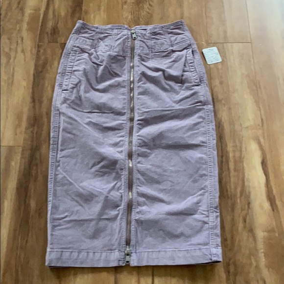 Free People Woman’s Corduroy Midi Skirt - Picture 2 of 9